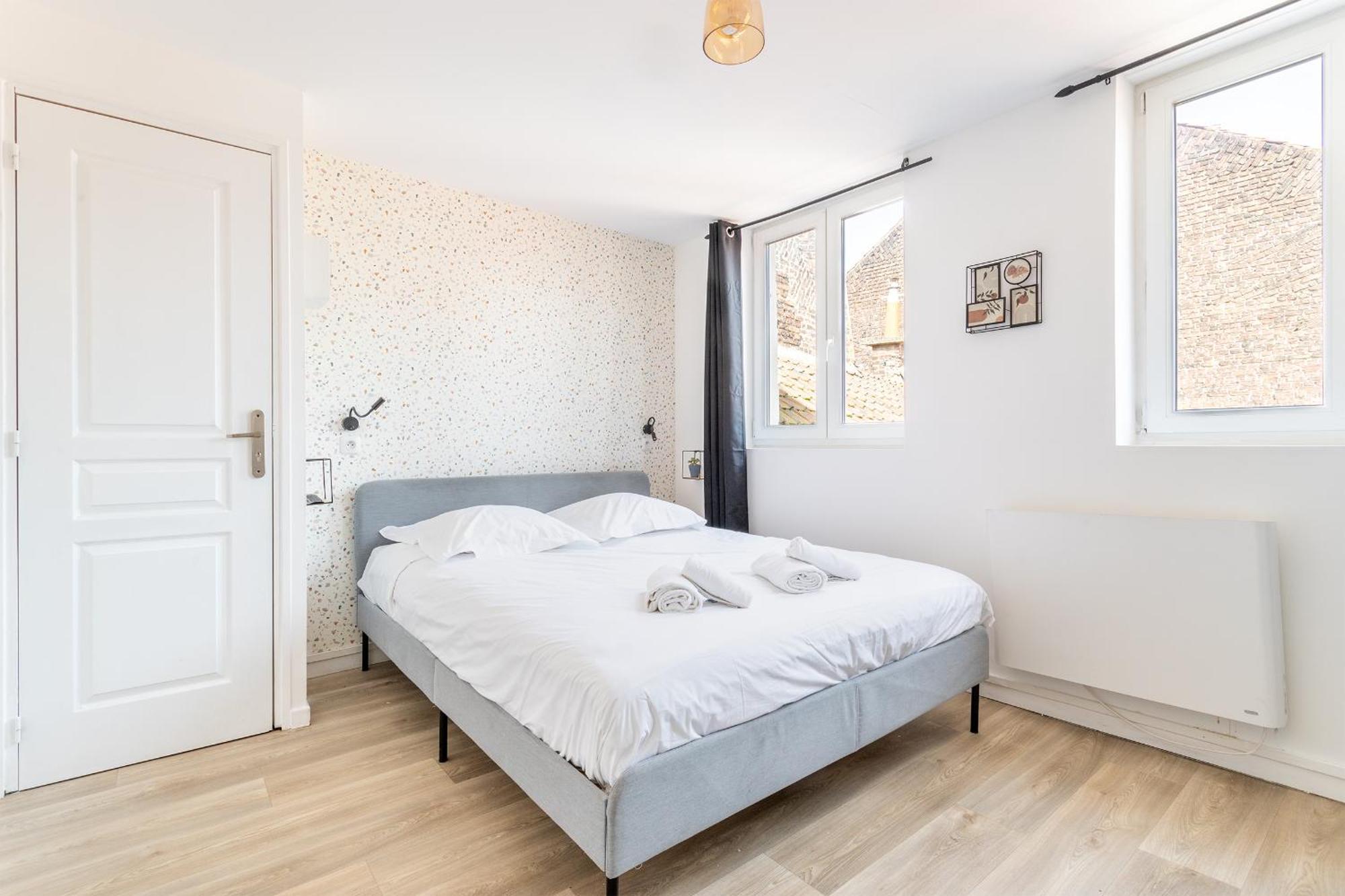 S&K Suite Grande Rue Roubaix - Chambre Spacieuse Et Sdb Privee - Netflix Et Cuisine Eksteriør bilde